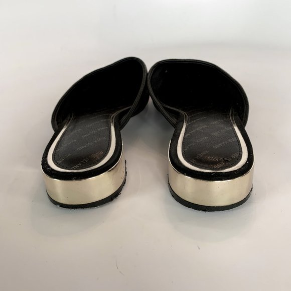 River Island Backles Loafer w/ Metallic Heel - Picture 4 of 7